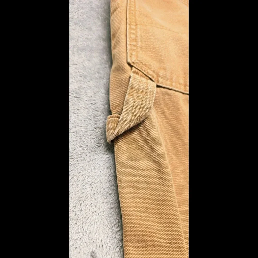 Dickies Carpenter Pants Mens 38x32 Brown W416FID Relaxed Straight‎ Fit Workwear